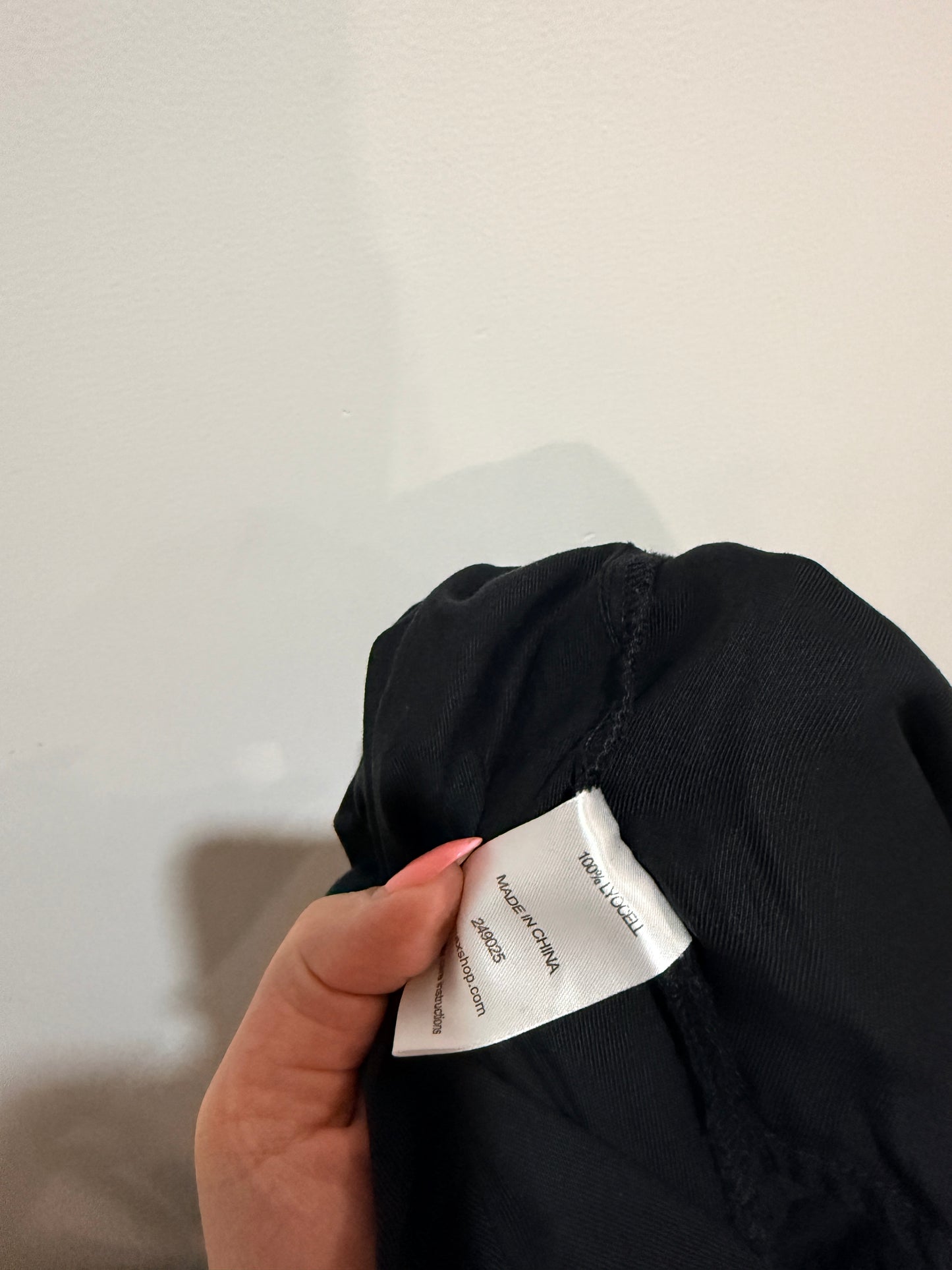 MAX Paperbag Cargo Pants - Black Size 08