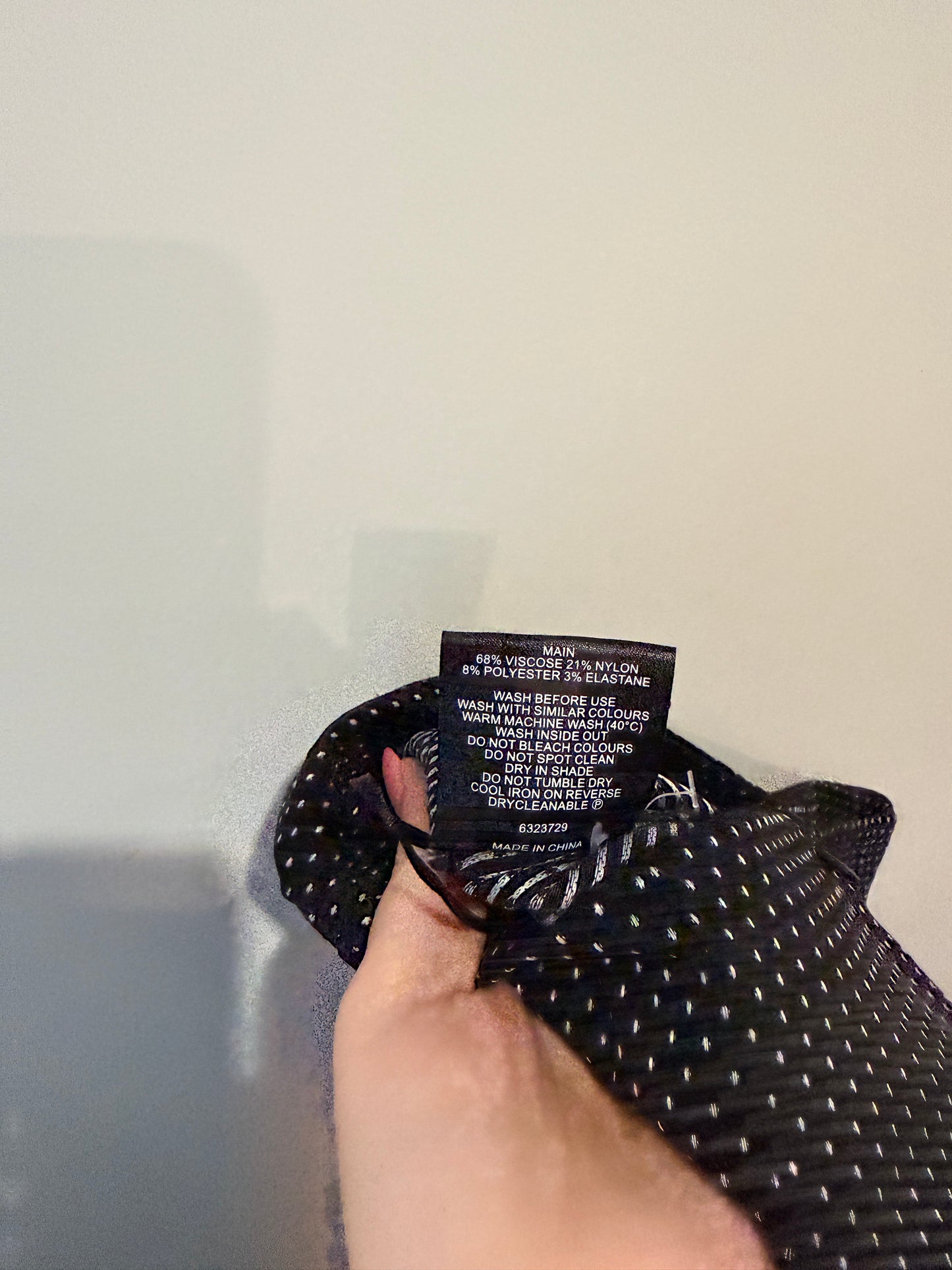 Oliver Black Polka Dot Zip Pocket Pencil Skirt Size 10