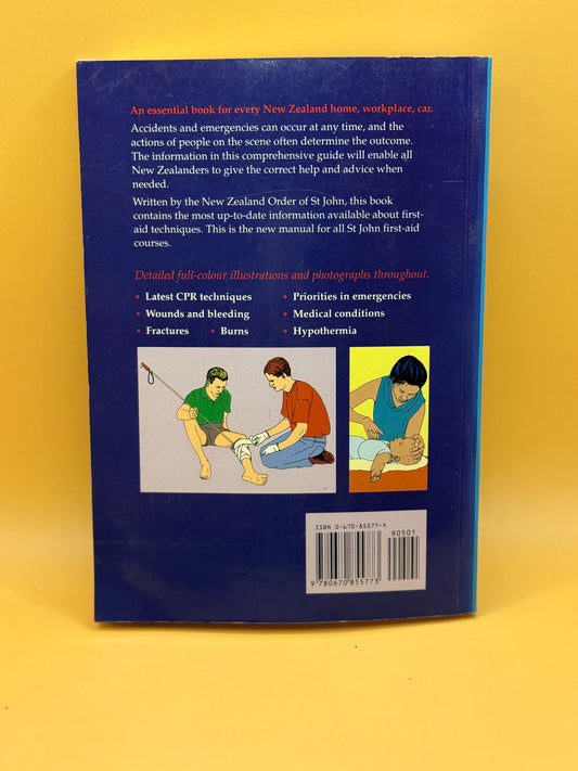 New Zealand First Aid Manual by New Zealand Order of St John