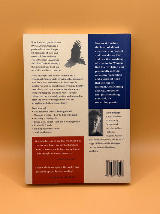 Manhood: An Action Plan for Changing Men's Lives by Steve Biddulph