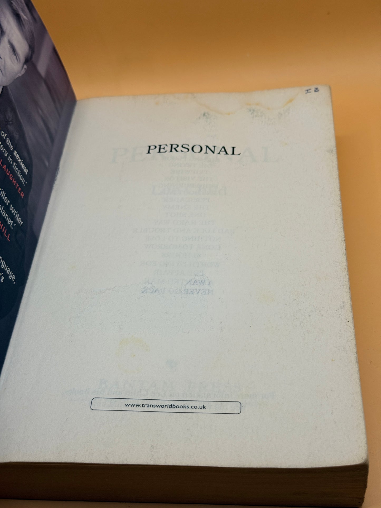 Personal by Lee Child