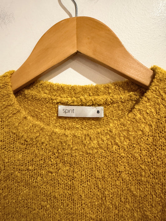 Spirit Crewneck Sweater Size 8