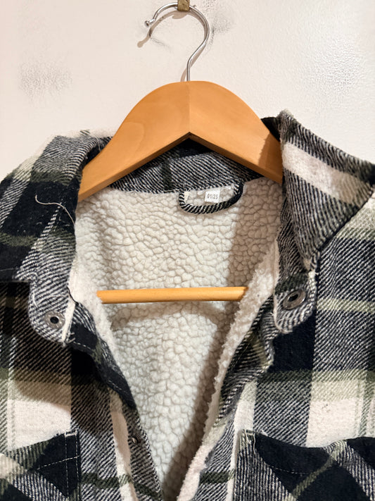 Plaid Flannel Jacke Size U/Arm to U/Arm 49cm