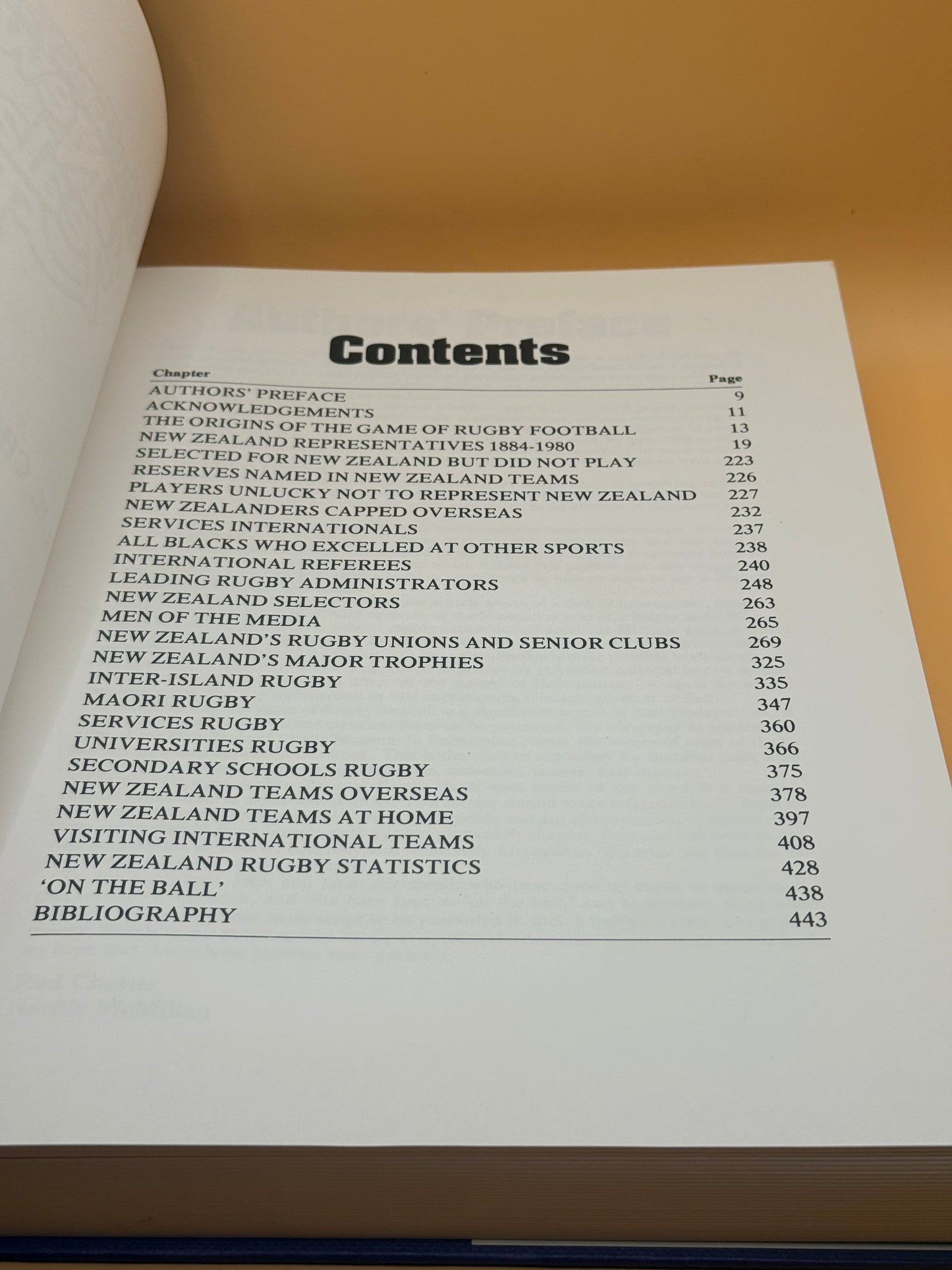 The Encyclopedia of New Zealand Rugby by R. H. Chester and N. A. C. McMillan (1981)