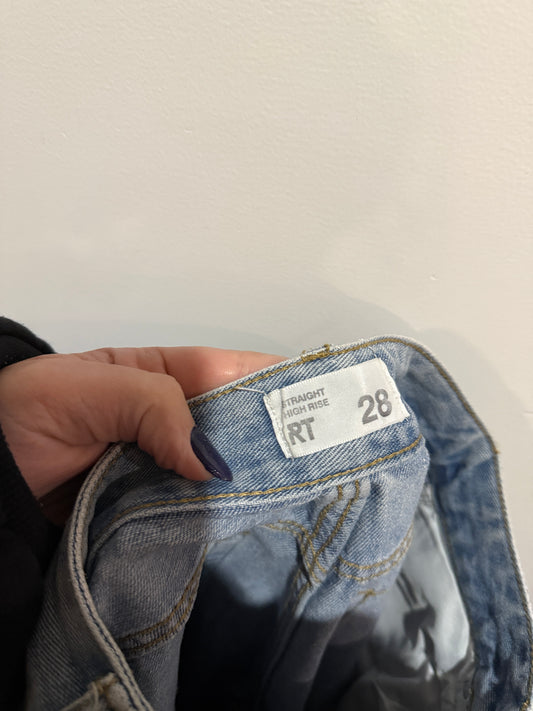 MRP Distressed Denim Jeans Size 28 | Waist 64cm