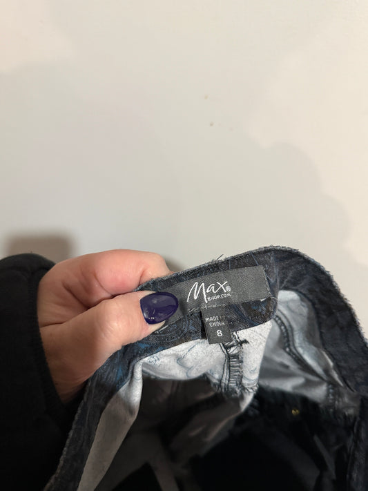 Max Patterned Skinny Jeans Size 8