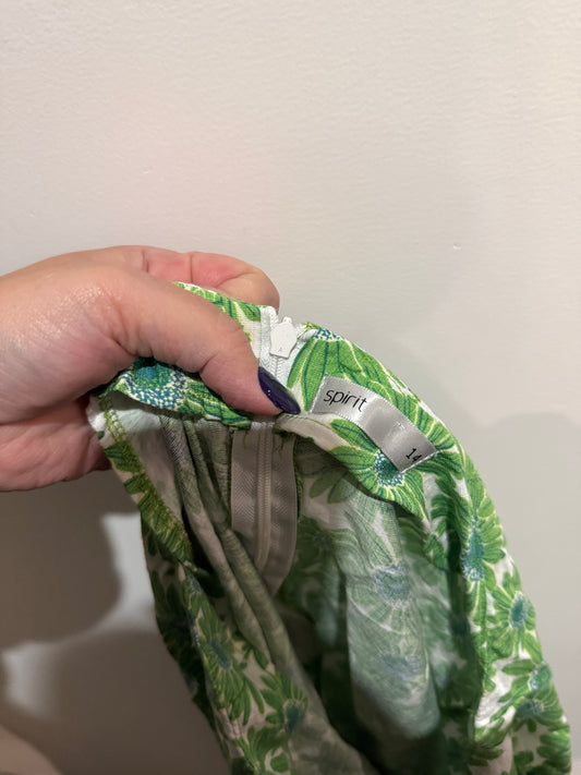 Spirit Botanical Print Skirt Size 14