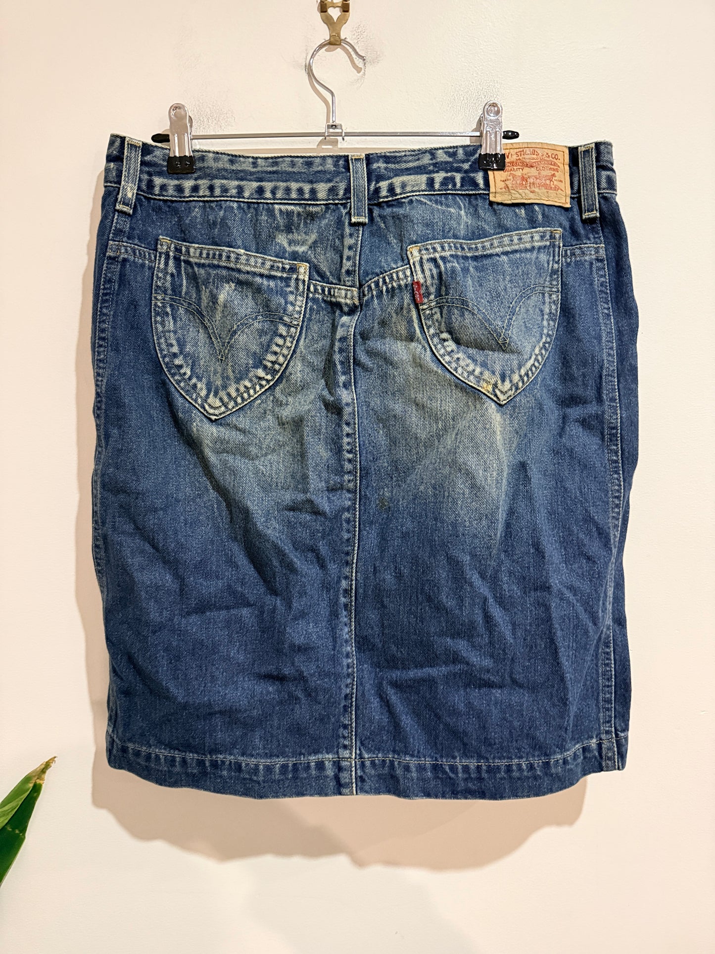 Levi Strauss Denim Skirt Size L