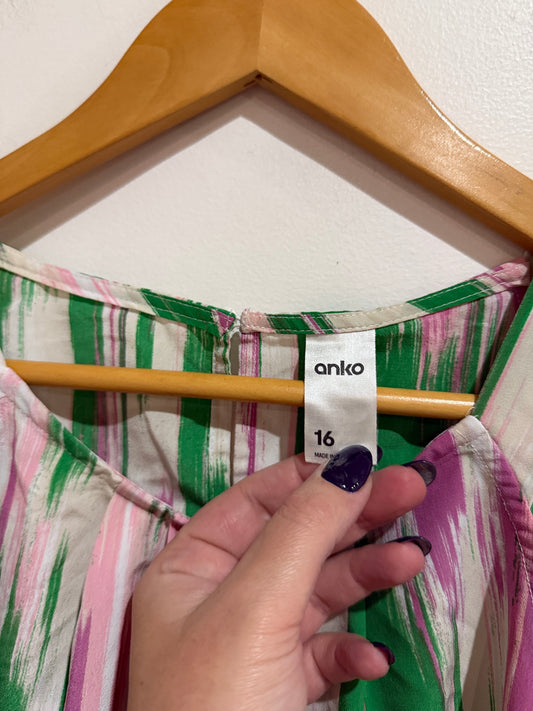 Anko Sleeveless Tank Top Size 16