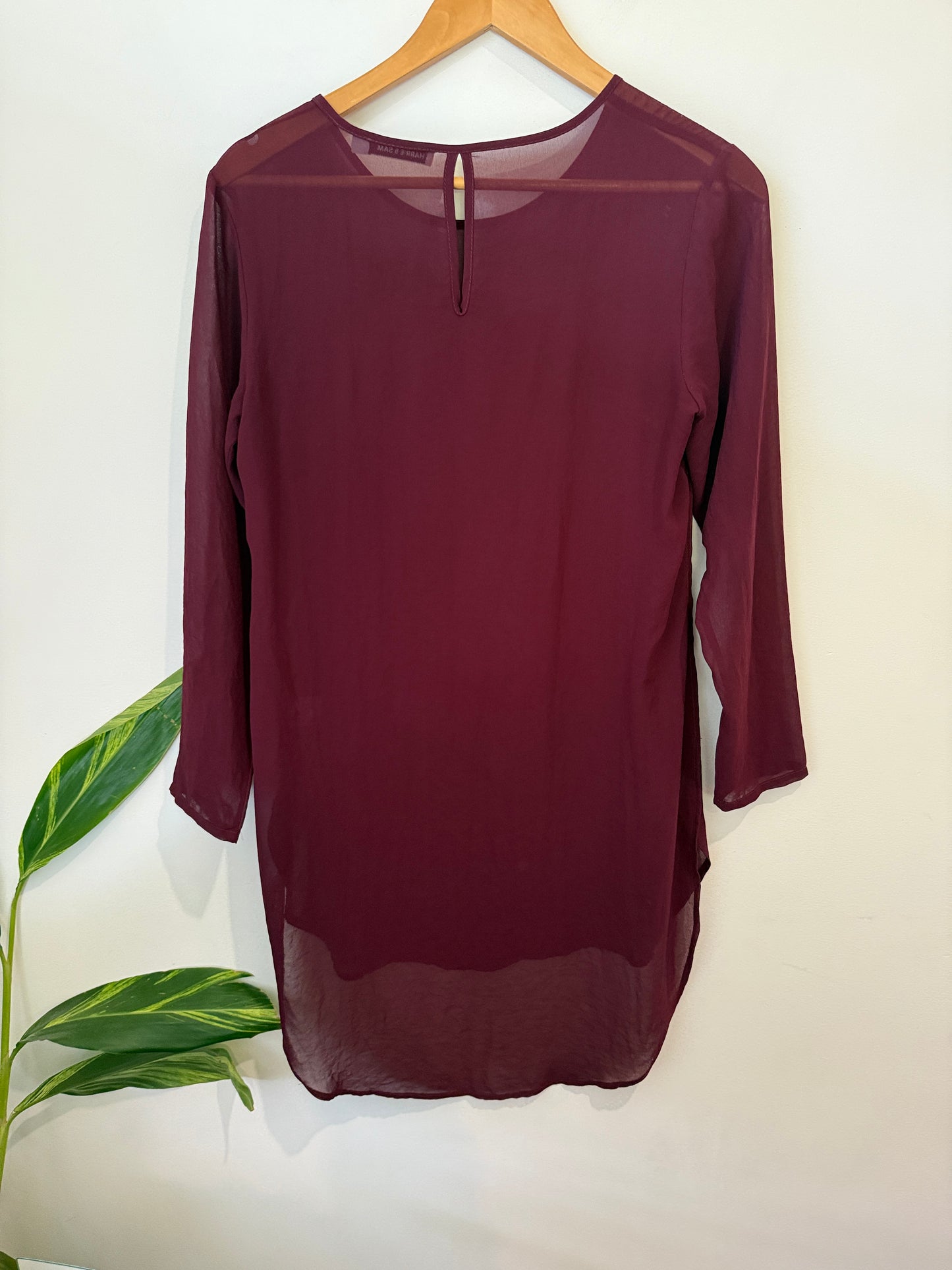 Harrie & Sam Long Sleeve Top Size XS | U/Arm to U/Arm 46cm