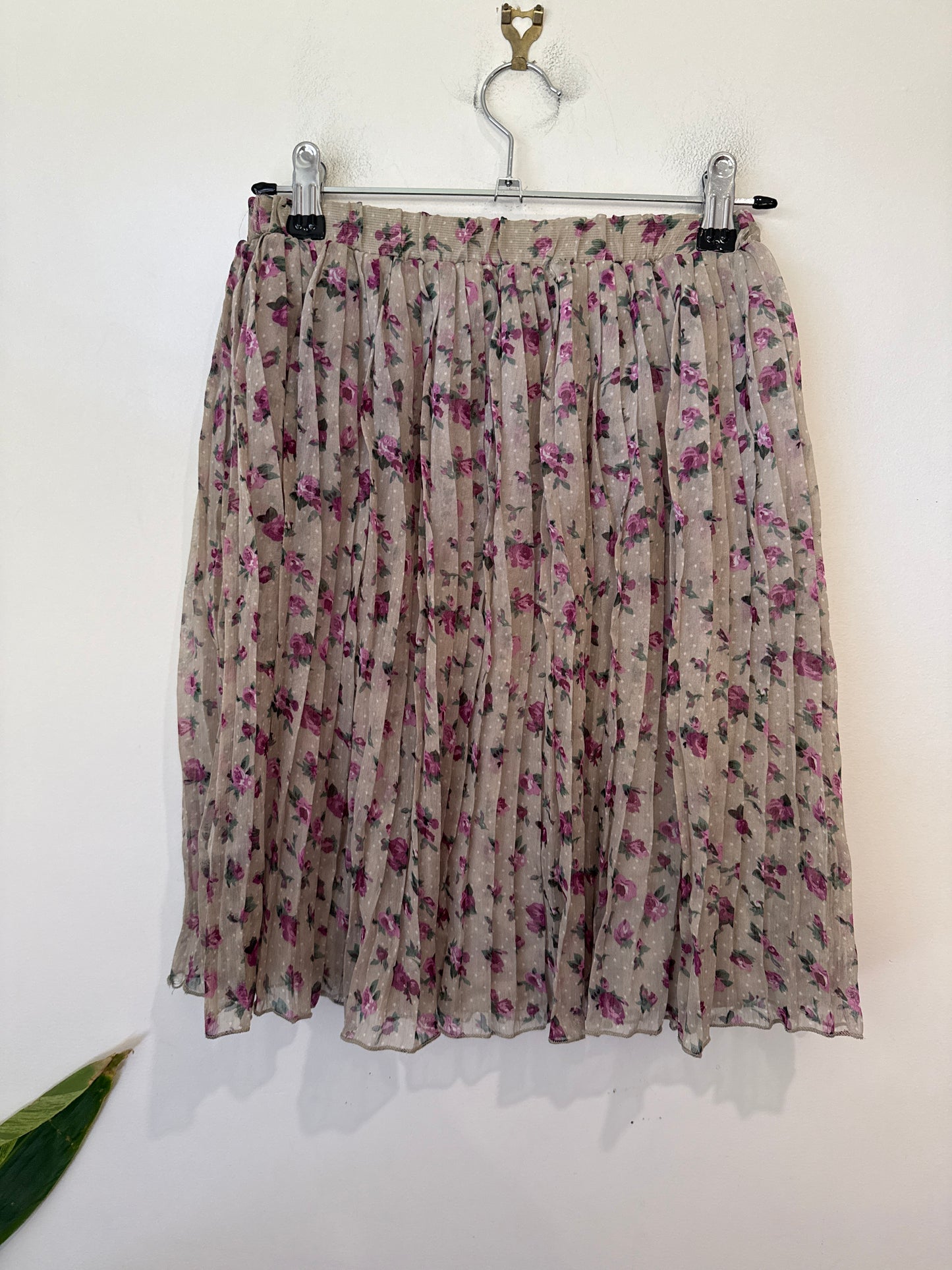 Otto Mode Pleated Plissé Skirt Size 8
