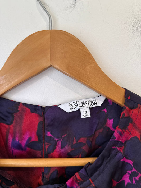 The Petite Collection Flutter-sleeve Shirt Size 12