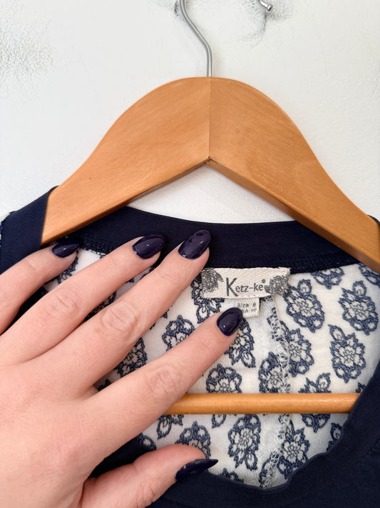 Ketz-ke Long-sleeve Top Size 8