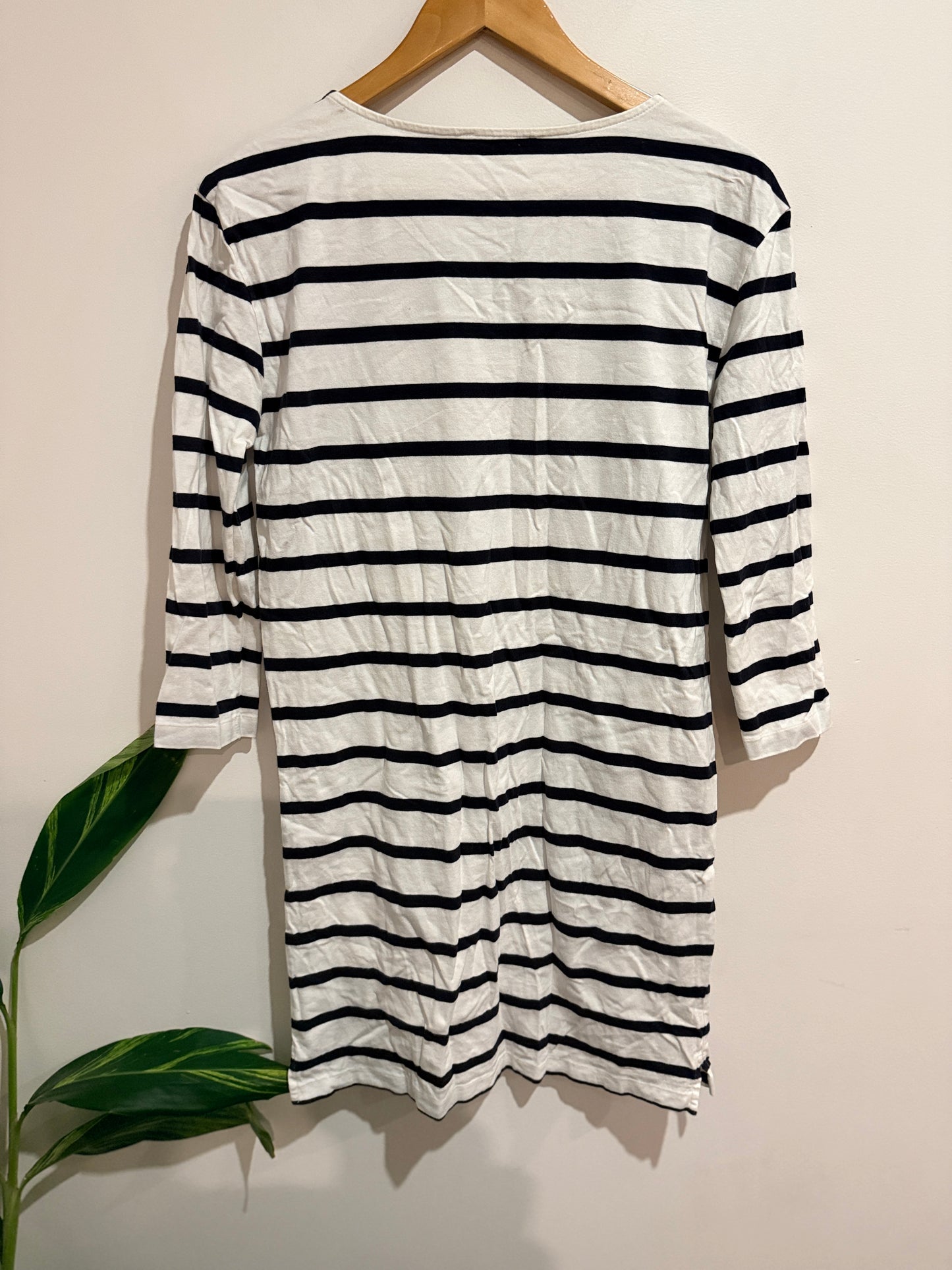 Trenery 3/4 Sleeve Pocket T-shirt Dress Size S