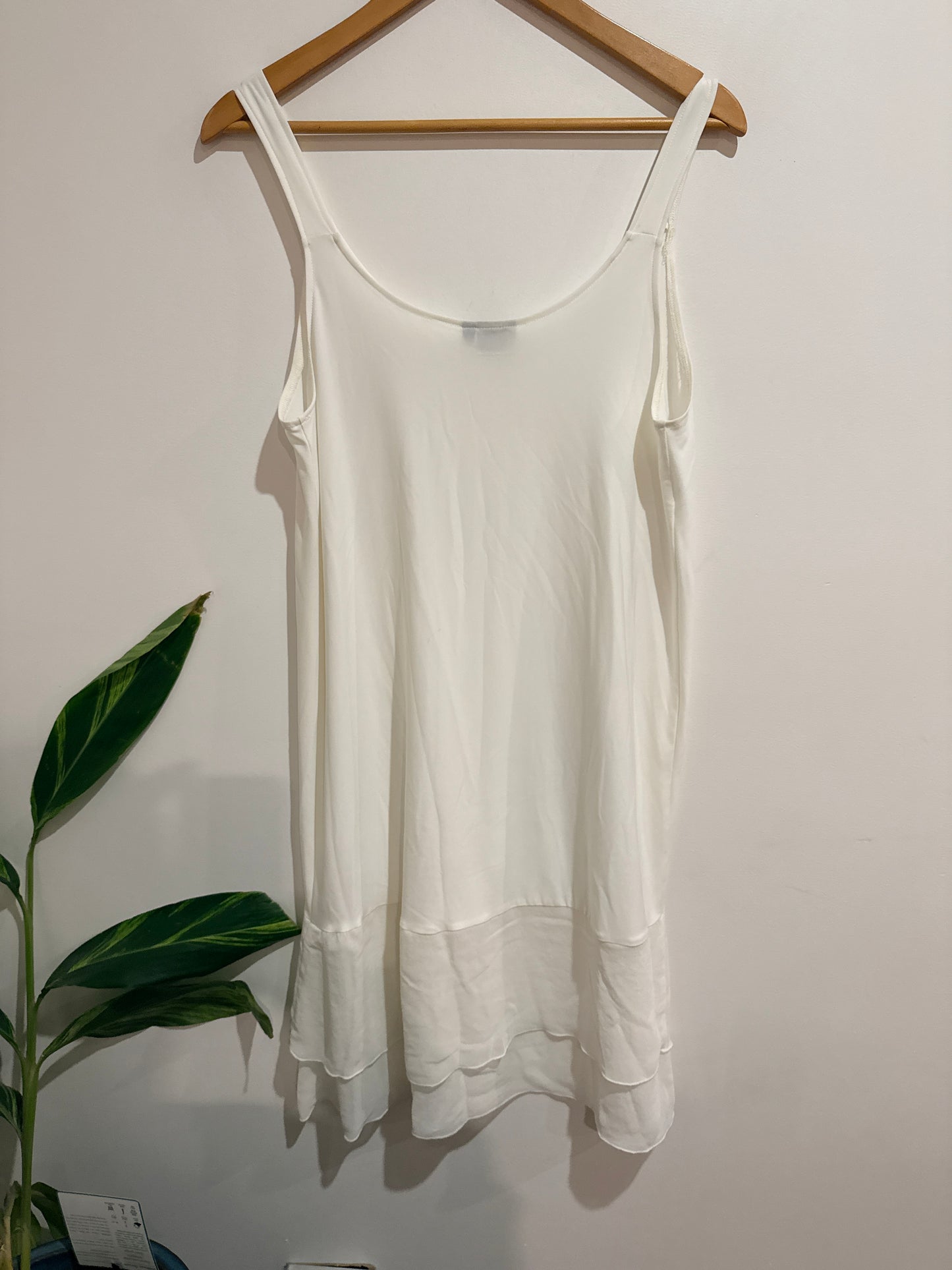 Cashews Layered Hem Slip Dress Size 12