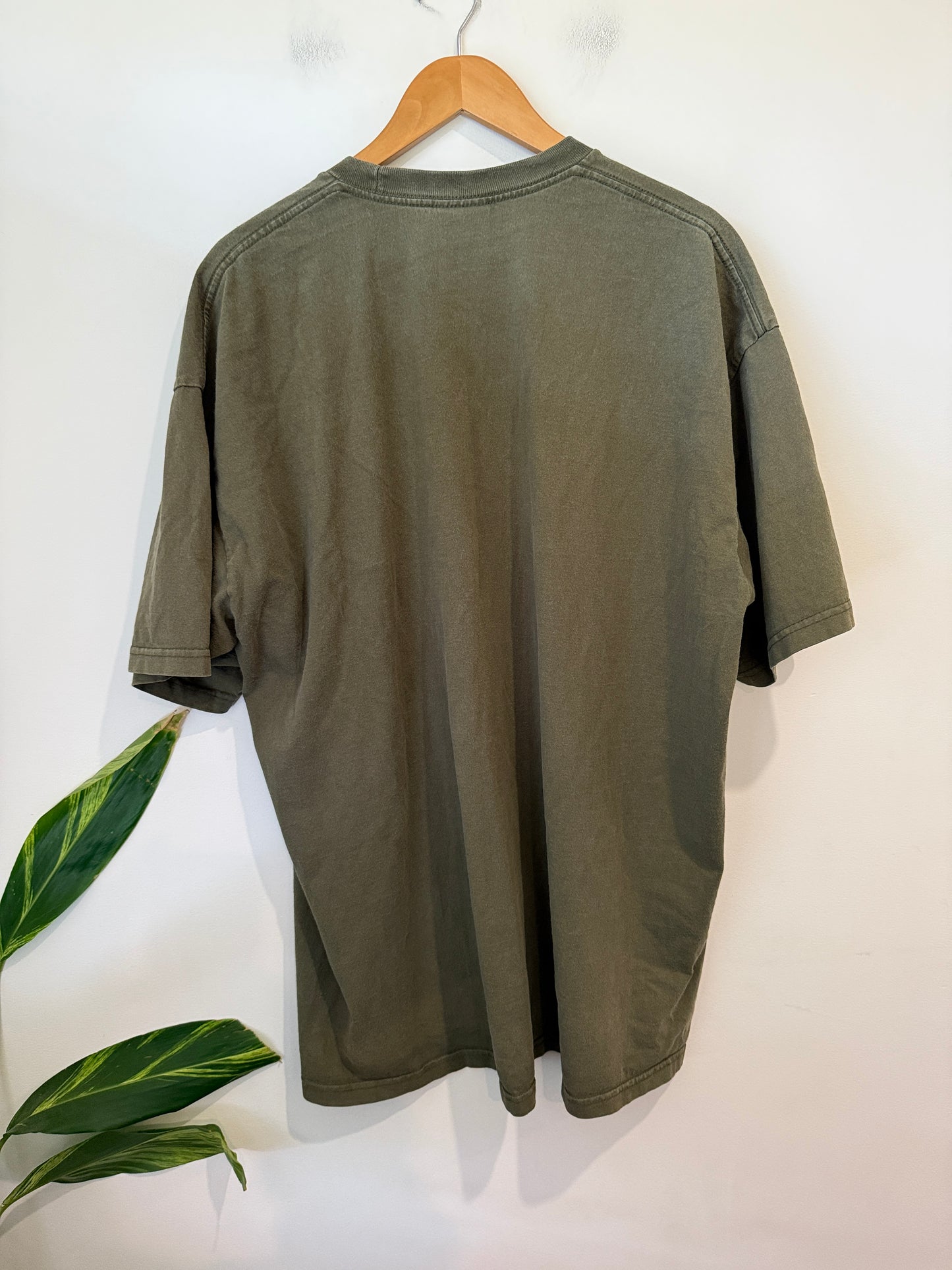 Pro Club Heavyweight Olive Green Tee Size 3XL