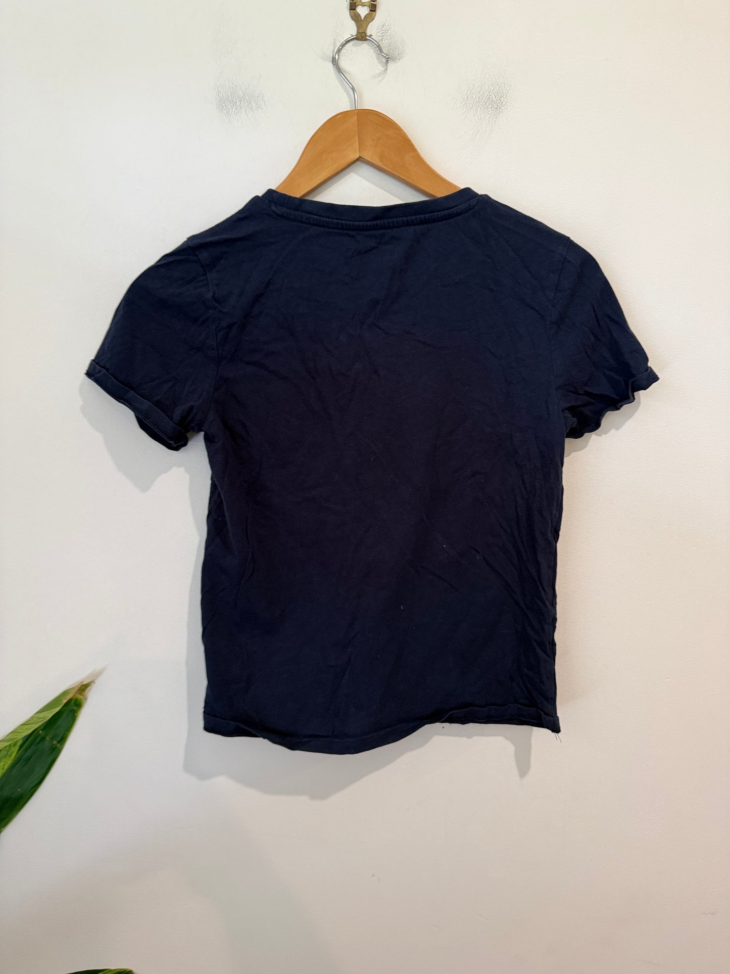 Kids Navy Crew Neck Tee - Size 12