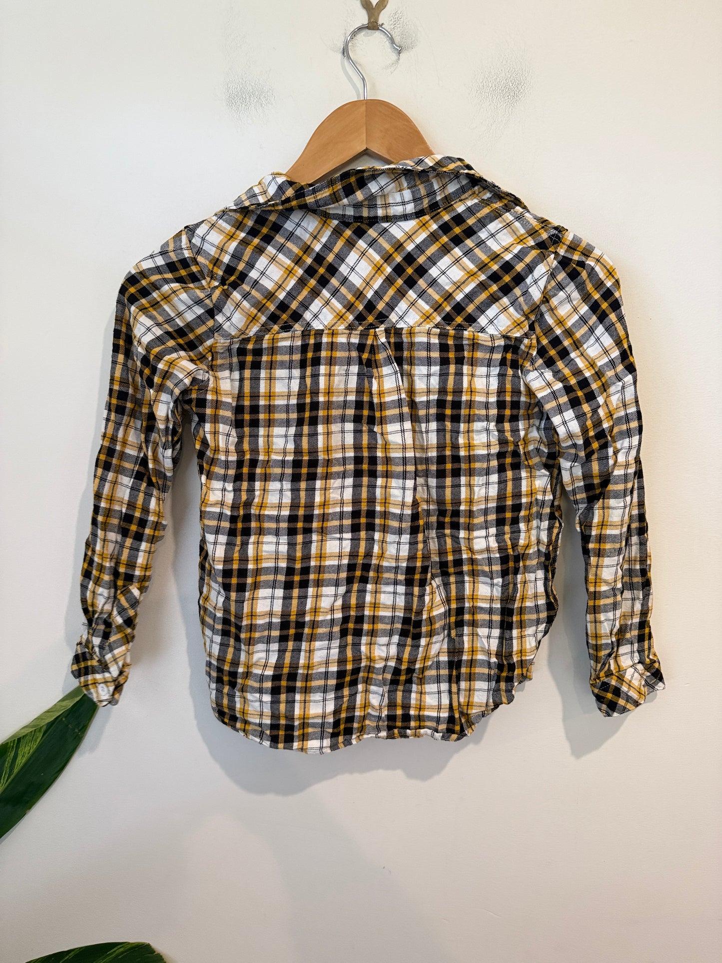 Switch Girls Plaid Flannel Shirt Size 10