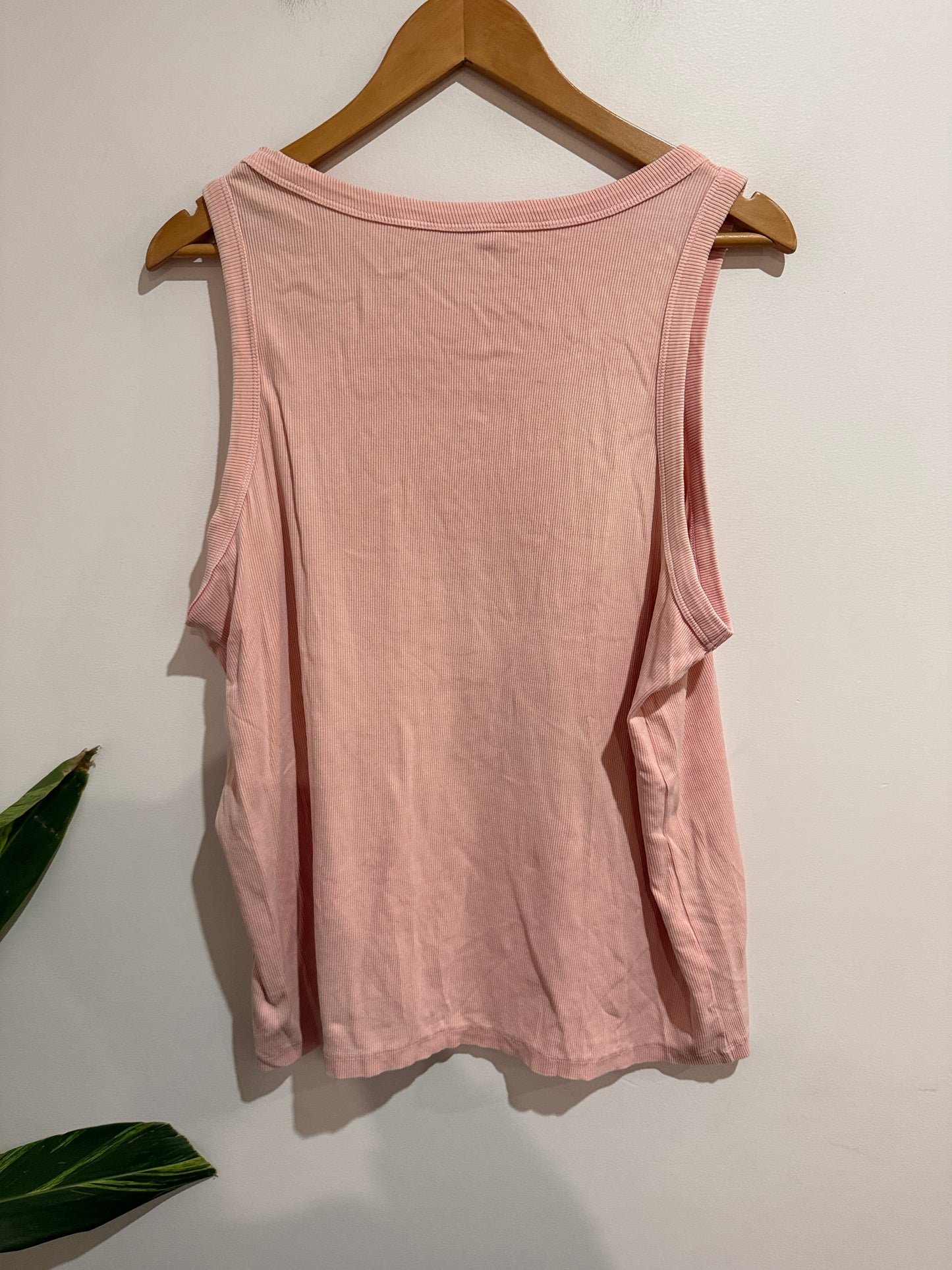George Ribbed Tank Top Size 24 | U/Arm to U/Arm 56cm