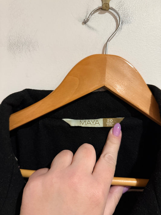 Maya Full-zip Coat Size 20
