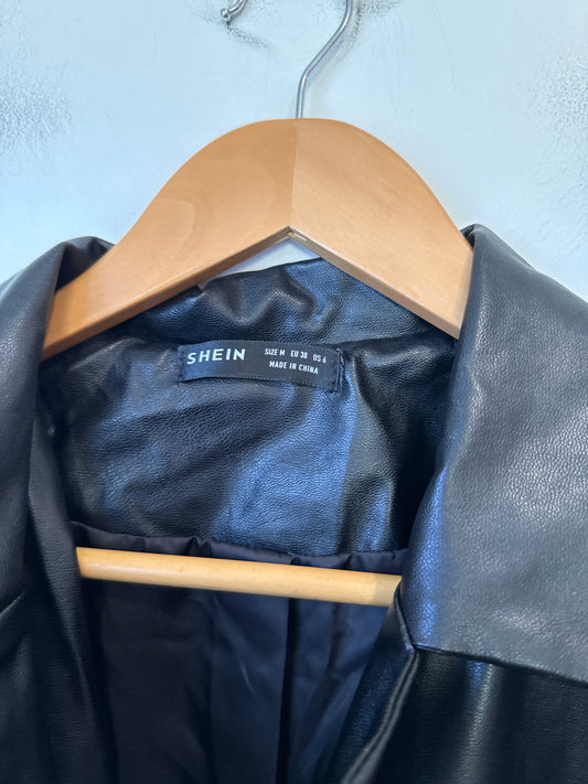 Bran: Shein Faux-leather Jacket Size 38