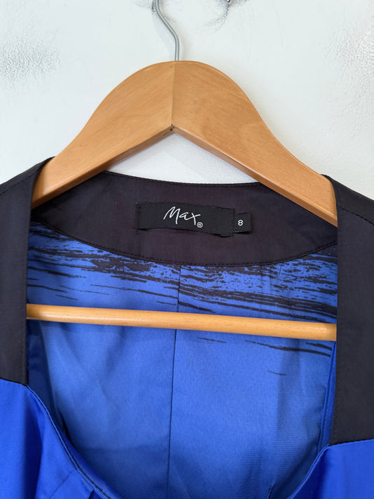 Max Abstract-print Dress Size 8