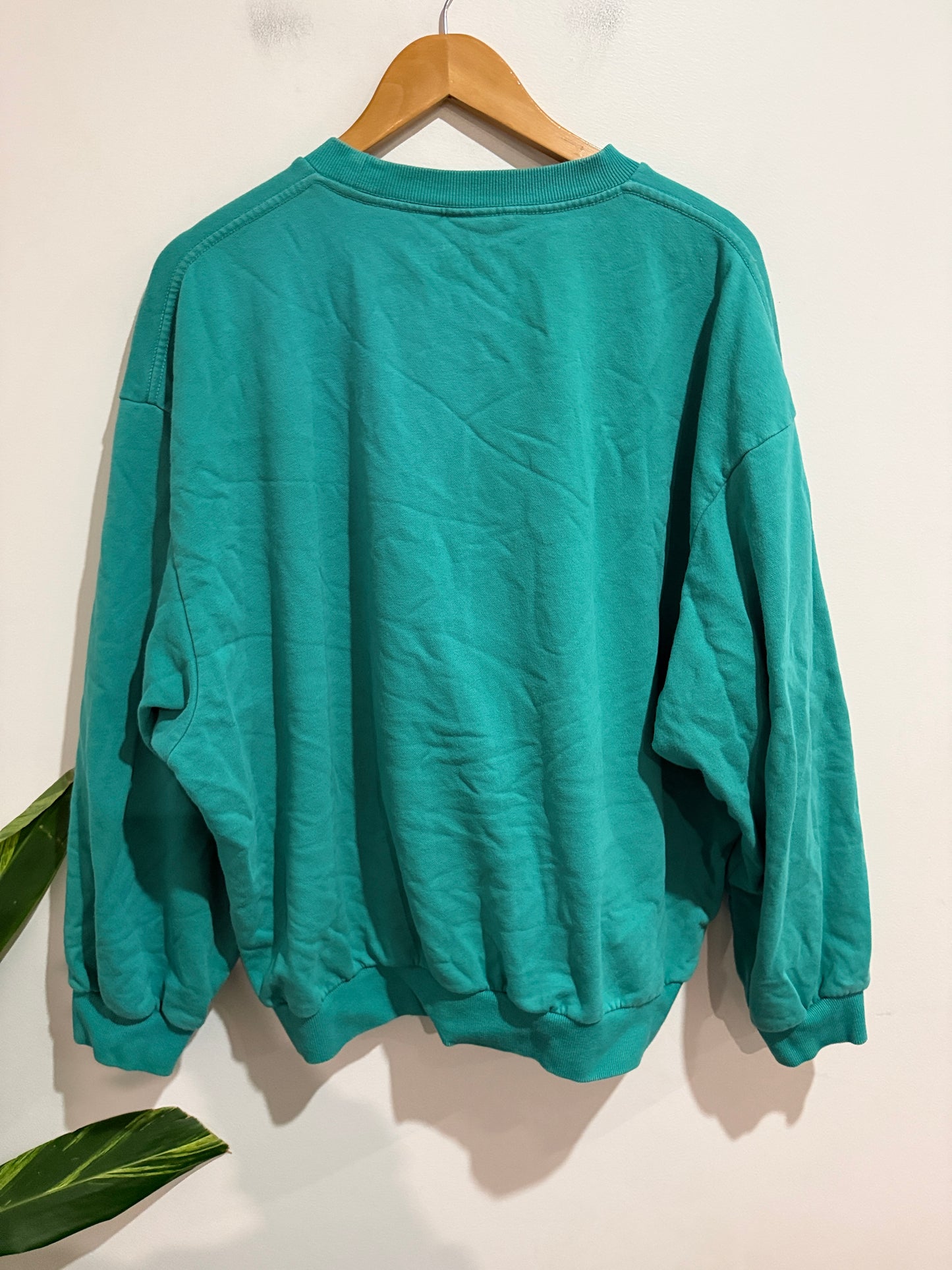 Rusty Oversize Crew Neck Sweatshirt Size 14