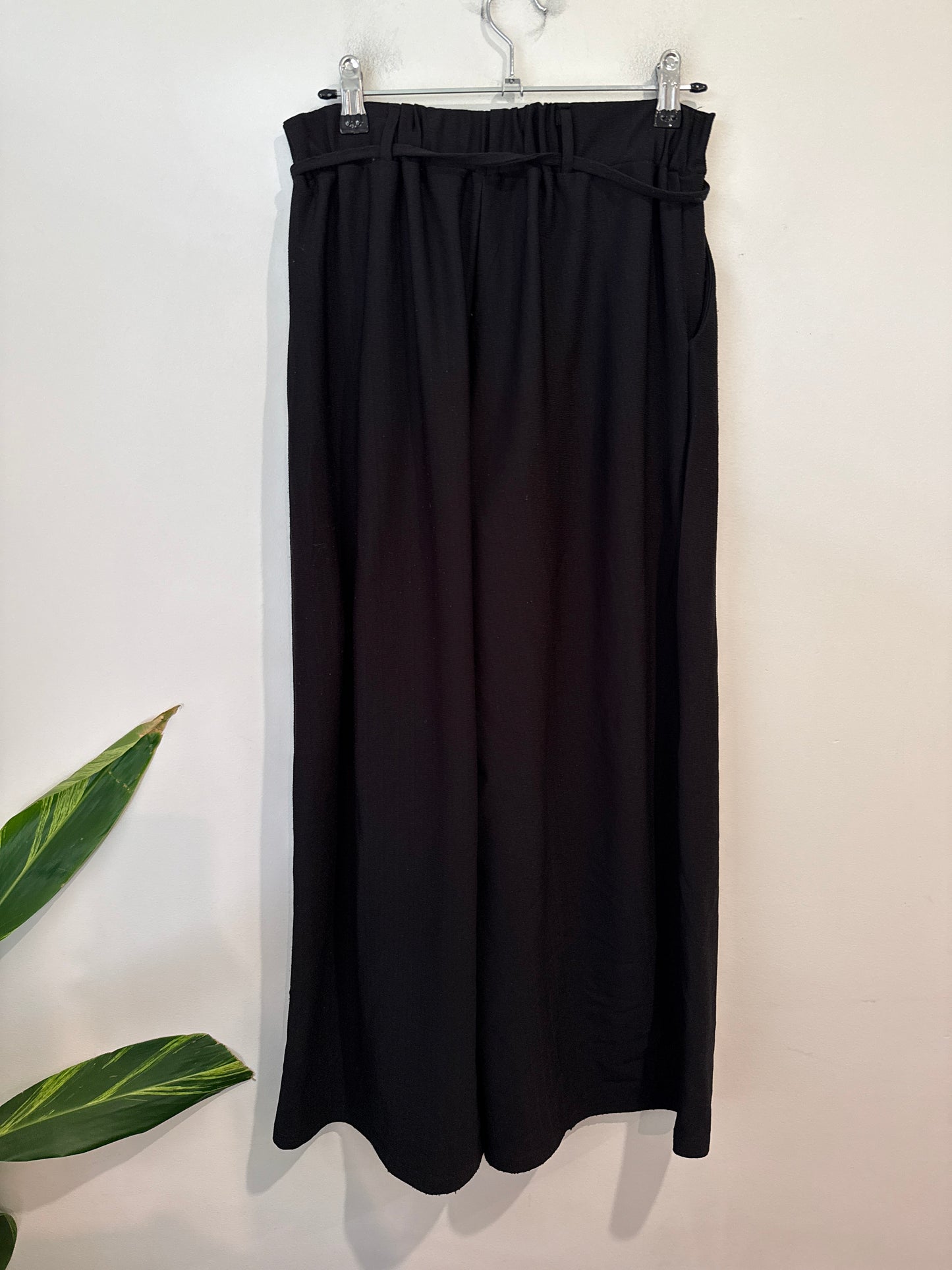 Mirrou Pleated Wide-leg Trousers Size S