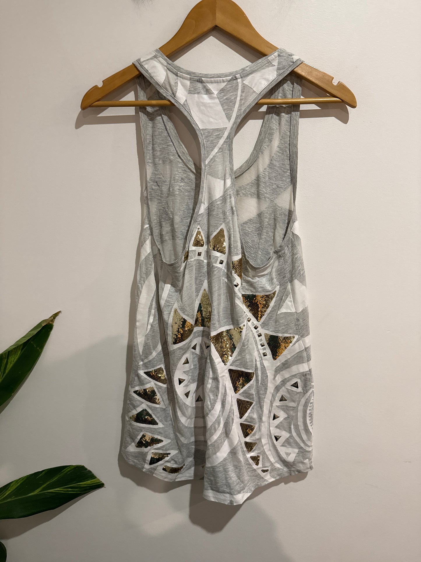 Sass & Bide Racerback Tank Top Size XS