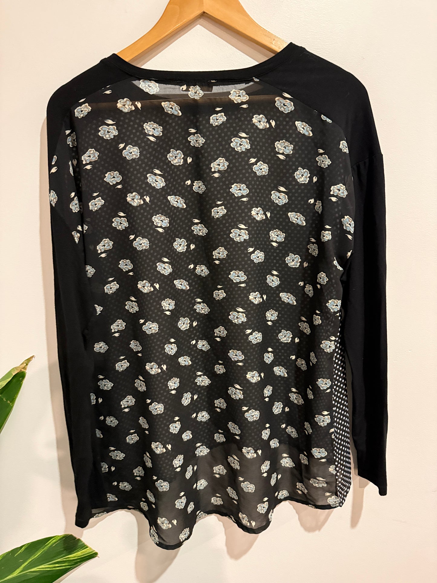 Ketz-ke Layered Pullover Top Size 10