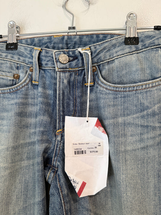Evisu Bootcut Jeans Size 26