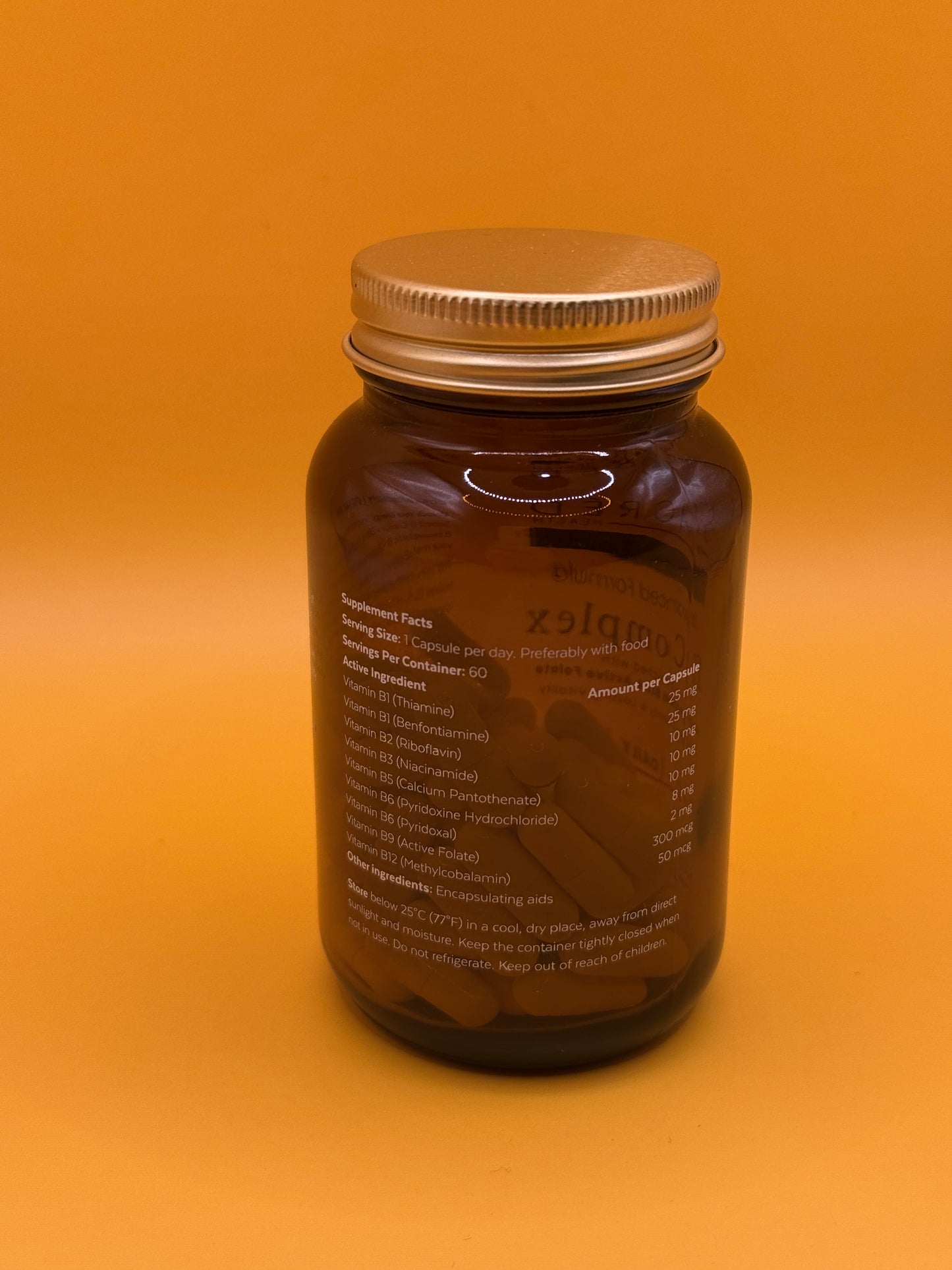 Sacred Health Advanced Formula B Complex – 60 Capsules