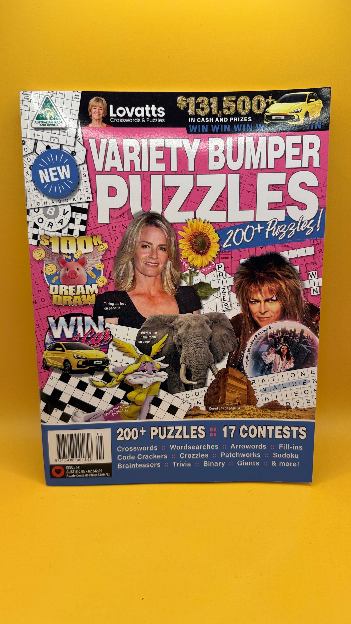 Lovatts Variety Bumper Puzzles Issue 141 by Lovatts