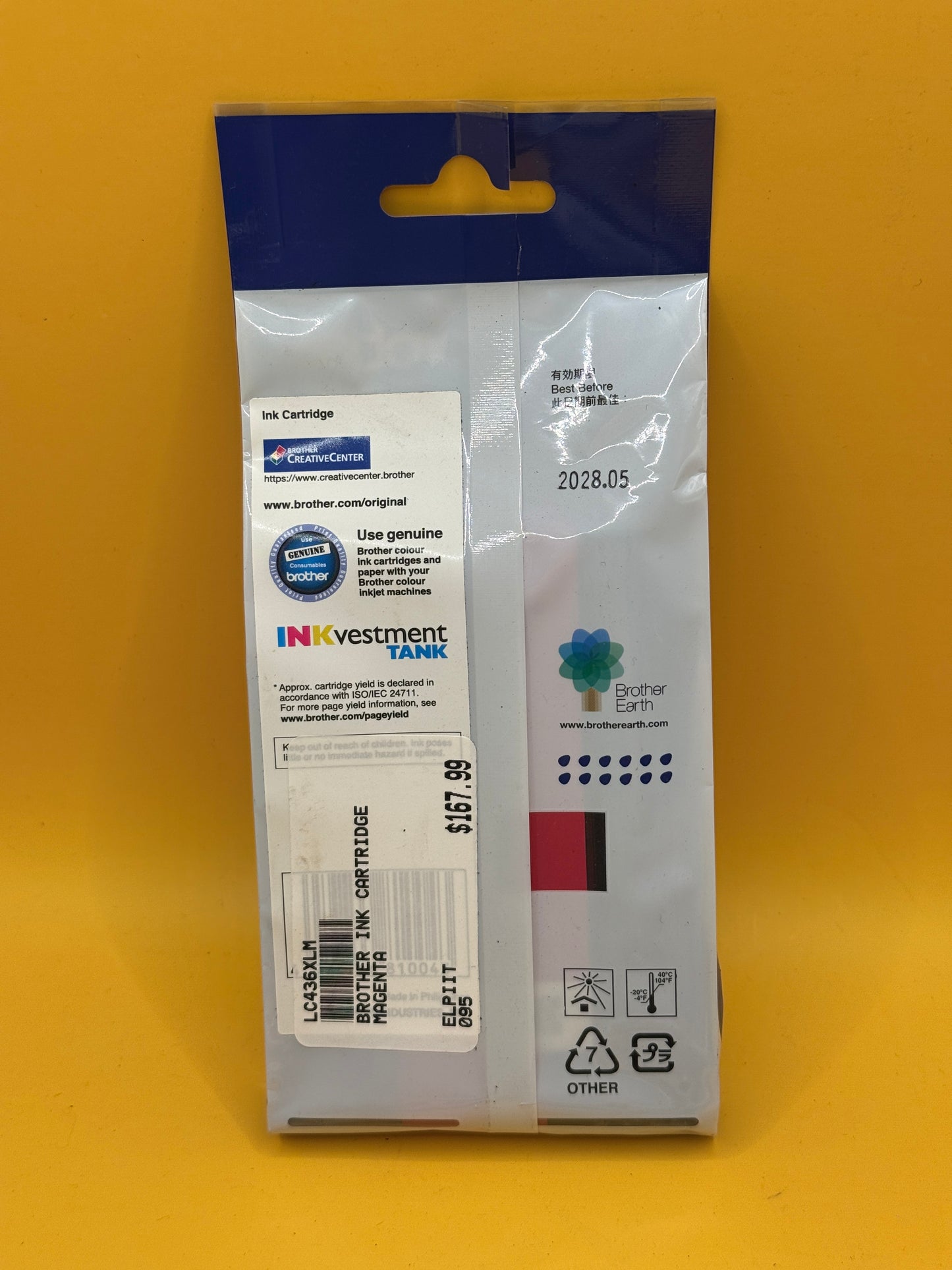 Brother LC436XL Genuine Magenta Ink Cartridge