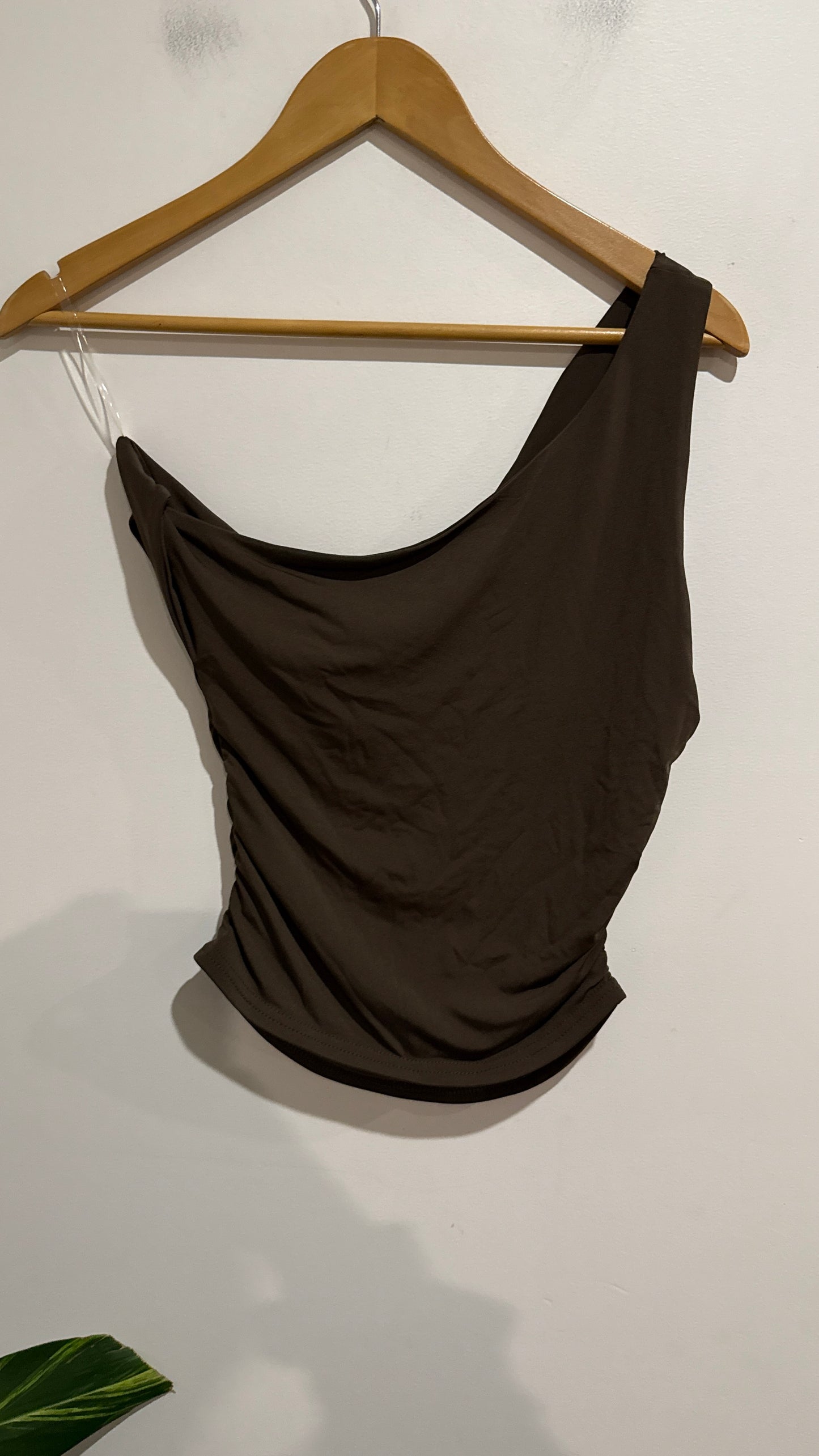 Glassons Draped Asymmetrical Top Size S