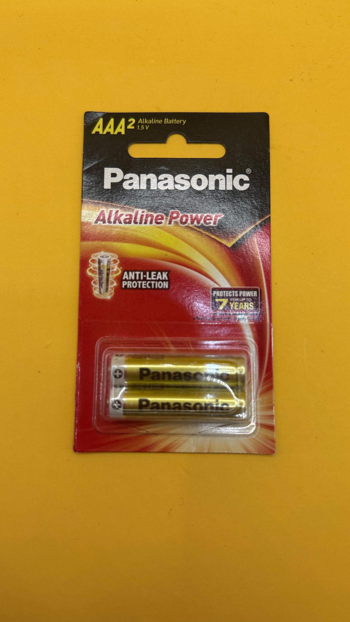 Panasonic AAA Alkaline Batteries 2 Pack