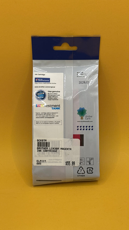Brother LC436M Magenta Ink Cartridge