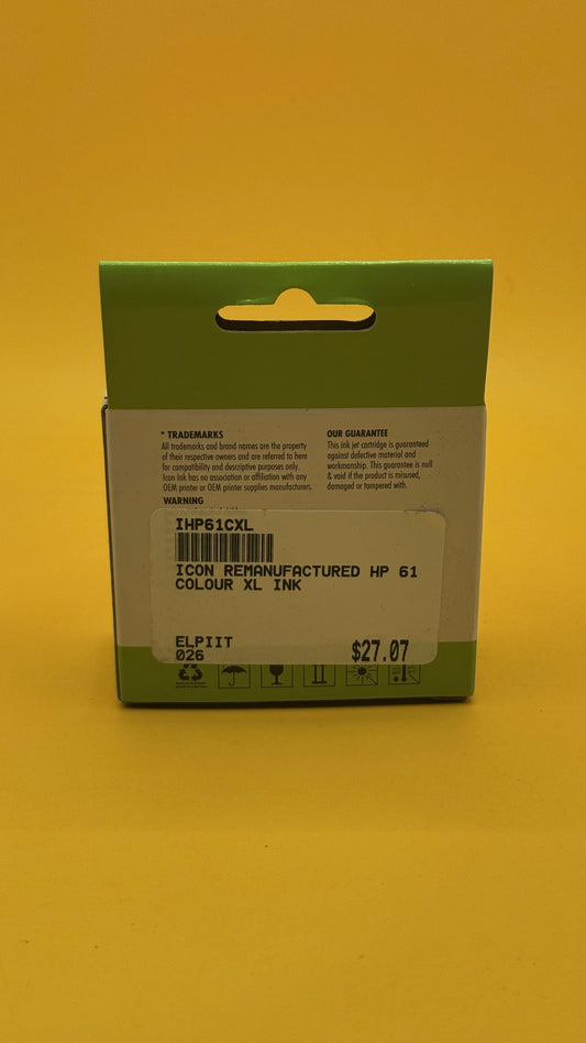 Icon Ink IHP61CXL Colour Remanufactured Cartridge