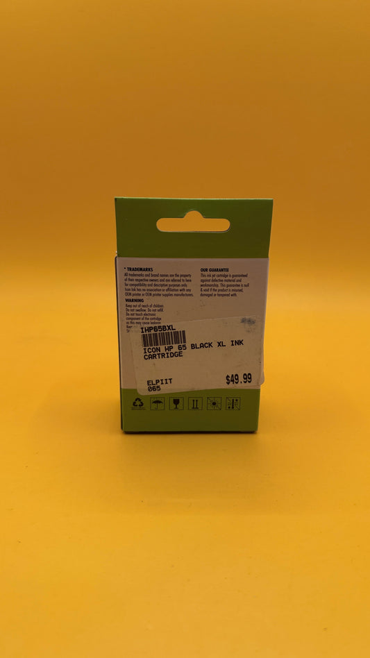 Icon Ink IHP65BXL Black XL Remanufactured Cartridge
