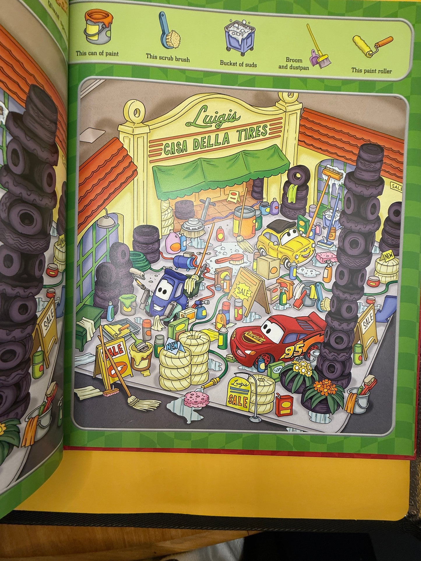 Disney Pixar Cars Look and Find: What's Different?