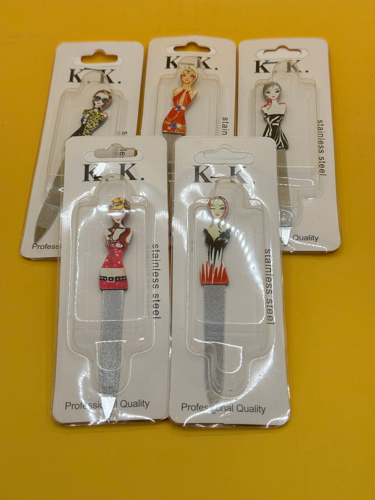 K.K. Fashion Character Nail File Assorted Design