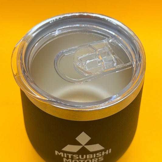 Mitsubishi Motors Black Insulated Tumbler