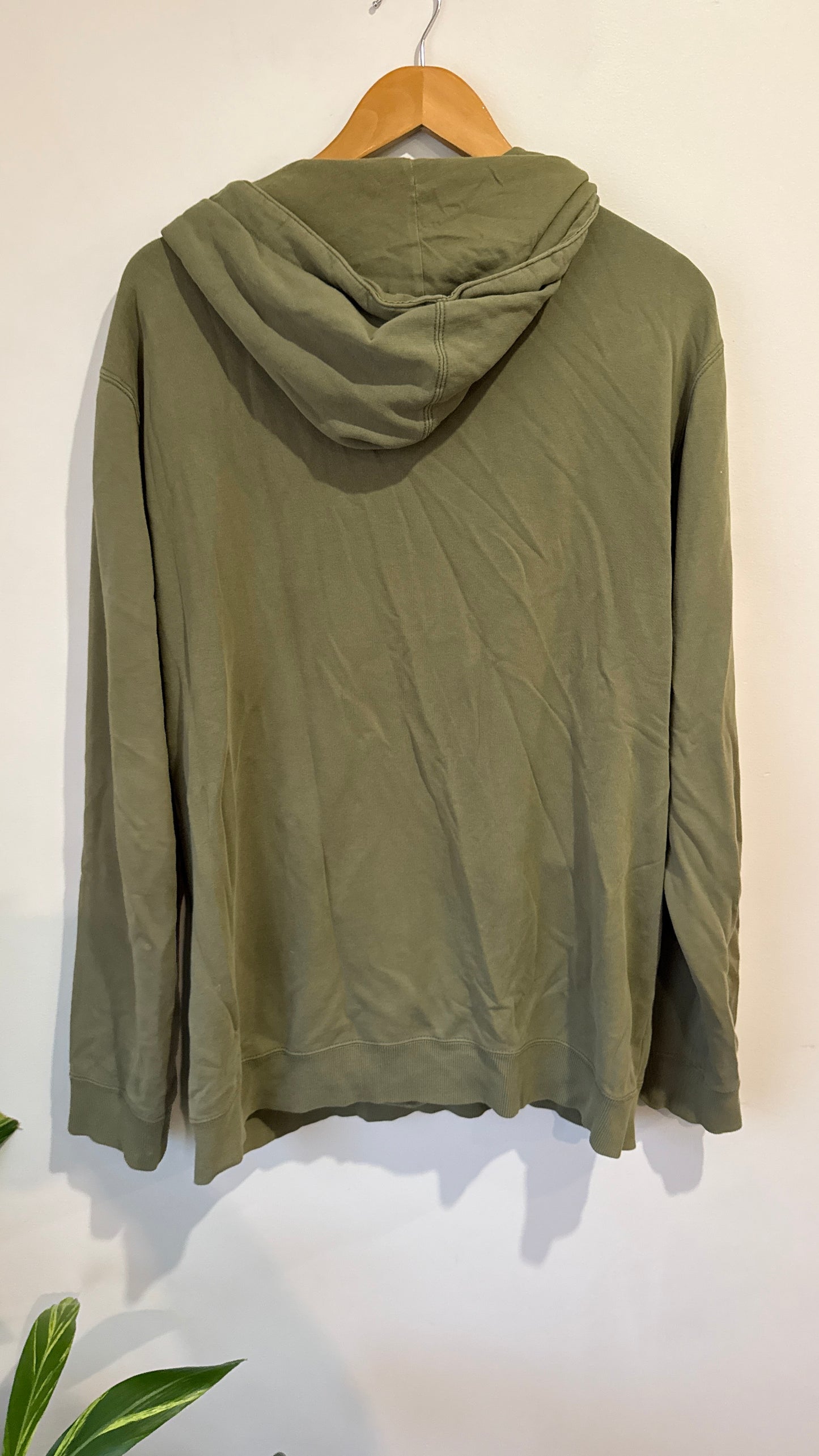 Converse Olive Half Zip Hoodie