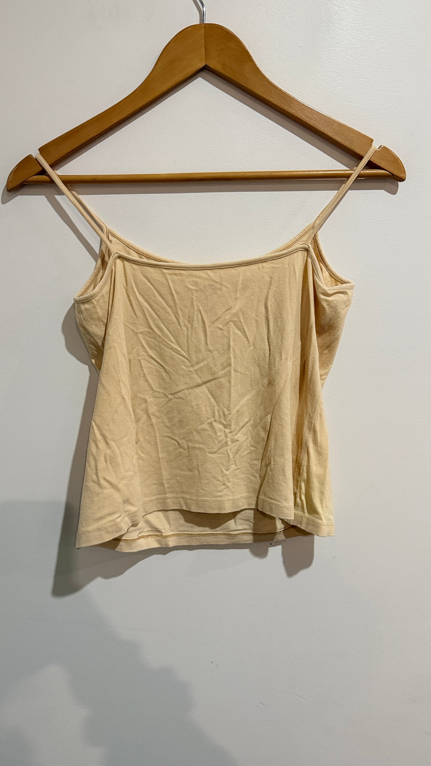 Dickies Cream Cami Top - Size M(S Fit)