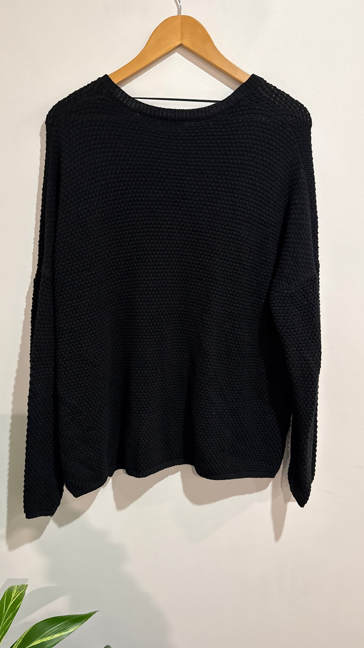 Dotti Size XL Textured Knit Sweater