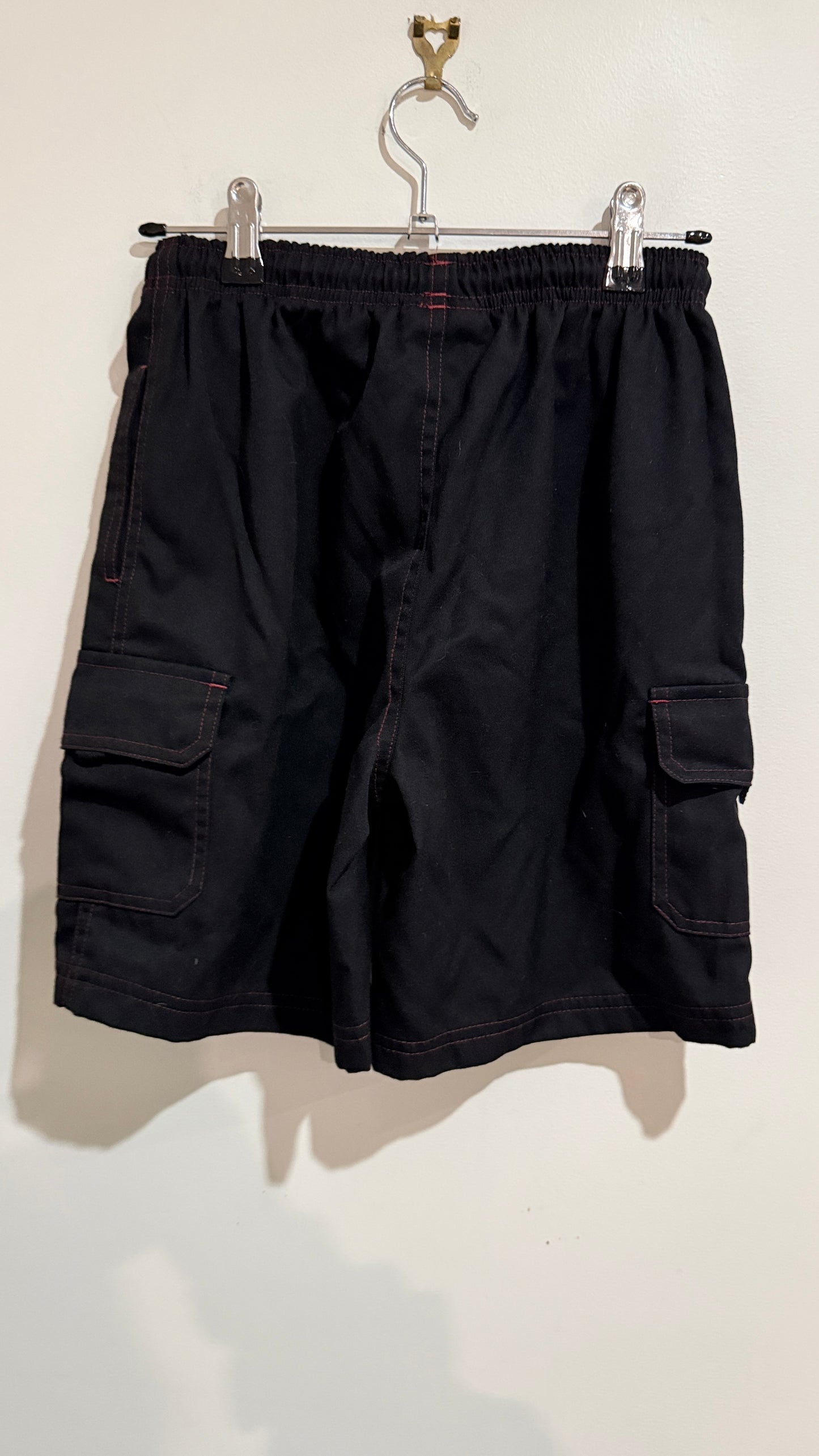 NZ Uniforms Black Cargo Shorts II