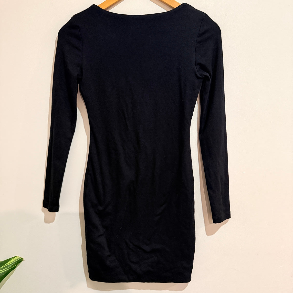 Kookai Black Long Sleeve Mini Dress Size 2