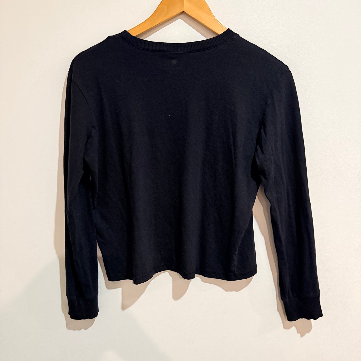 Friends Black Long Sleeve Graphic Top Size M