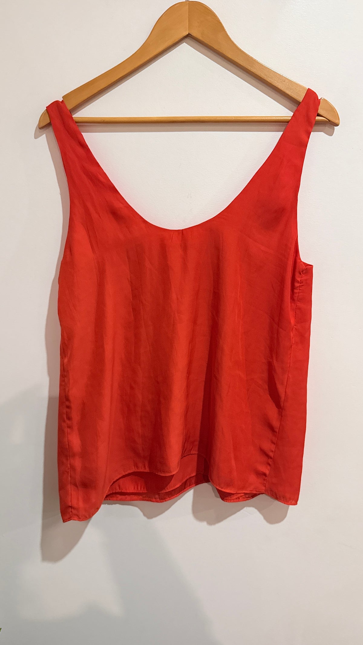 Kookai Red Sleeveless Top Size 40