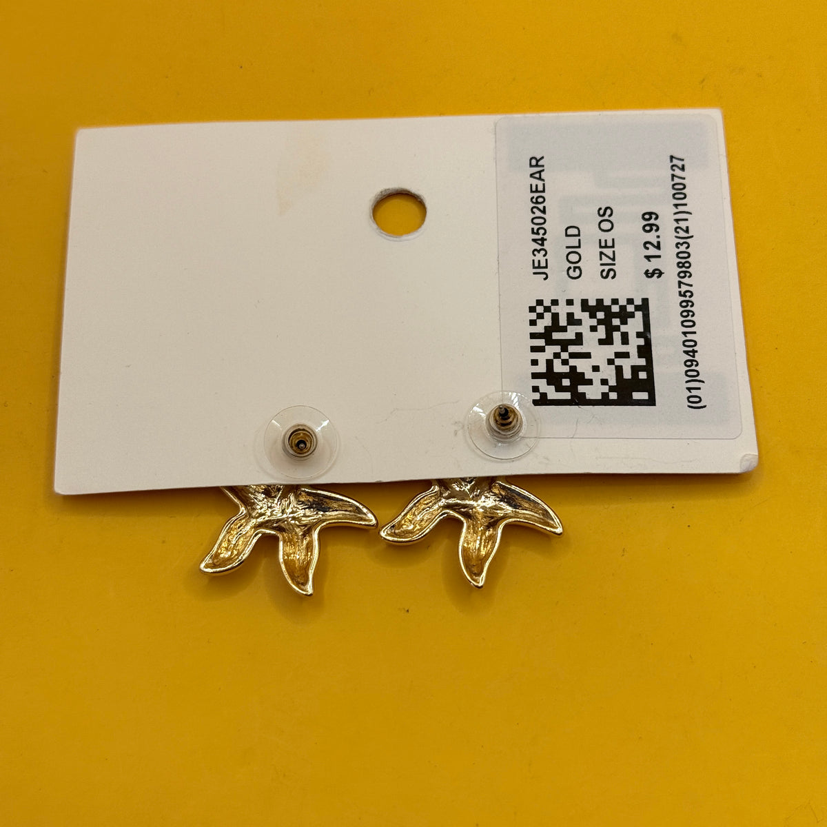 Glassons Gold Starfish Stud Earrings